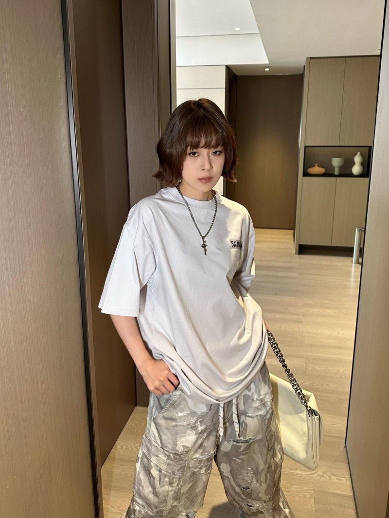 White Graphic Logo Short Sleeve T-Shirt view