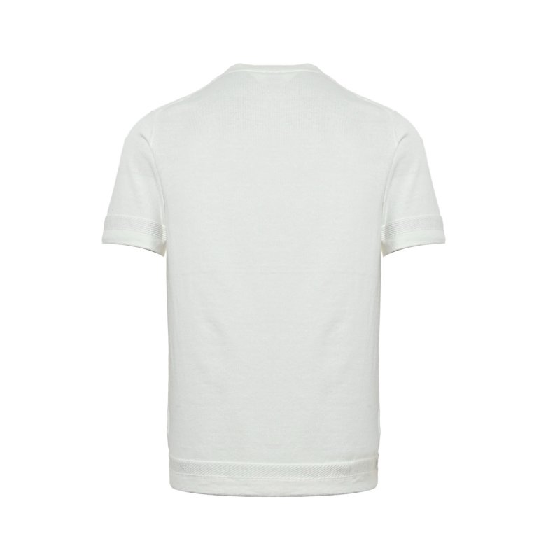 Premium White Crew Neck Short Sleeve T-Shirt view