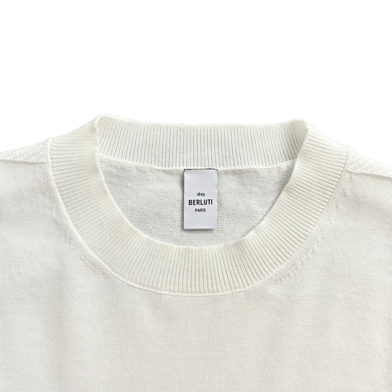 Premium White Crew Neck Short Sleeve T-Shirt view