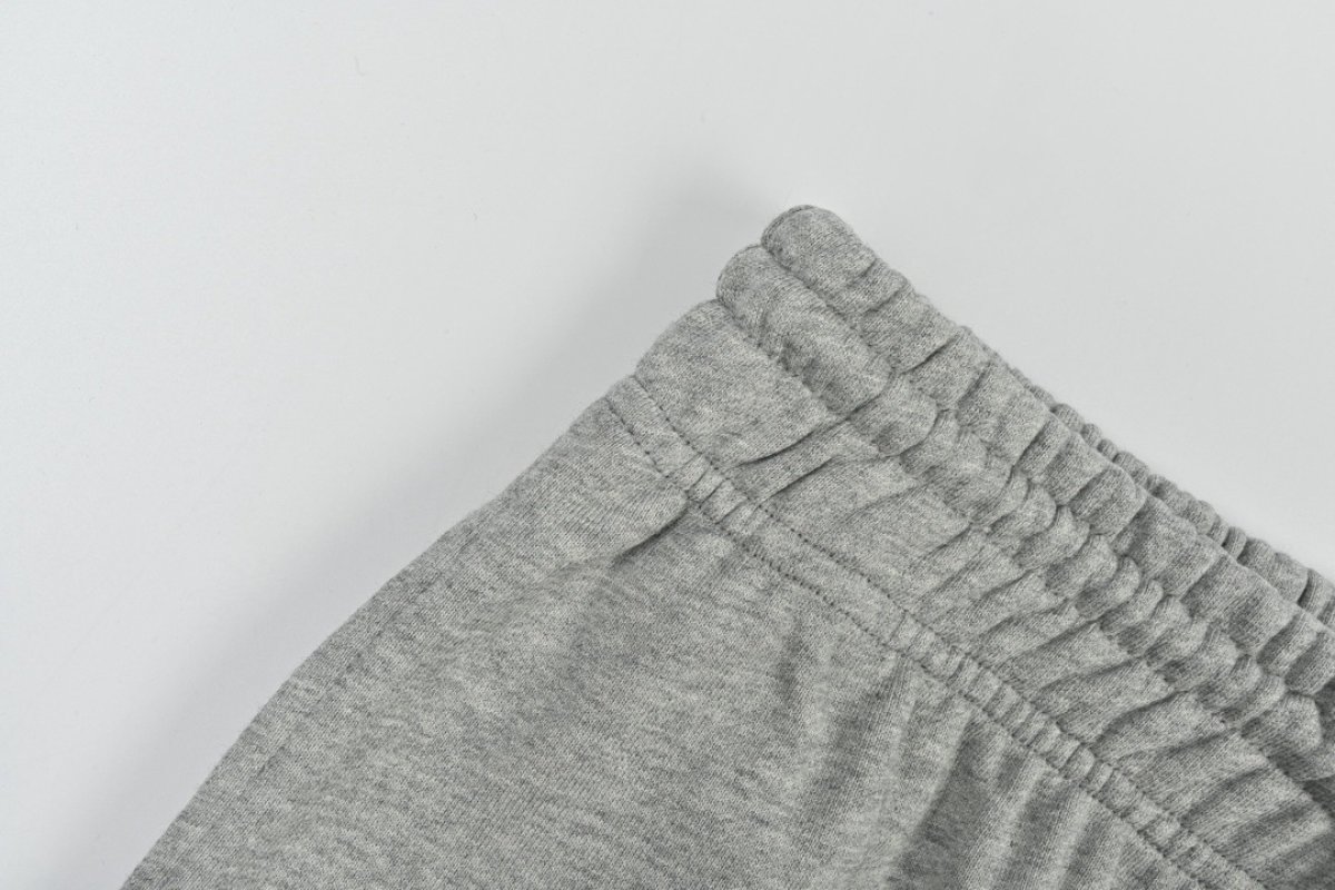 Essentials Grey Joggers with Textured Side Stripe view