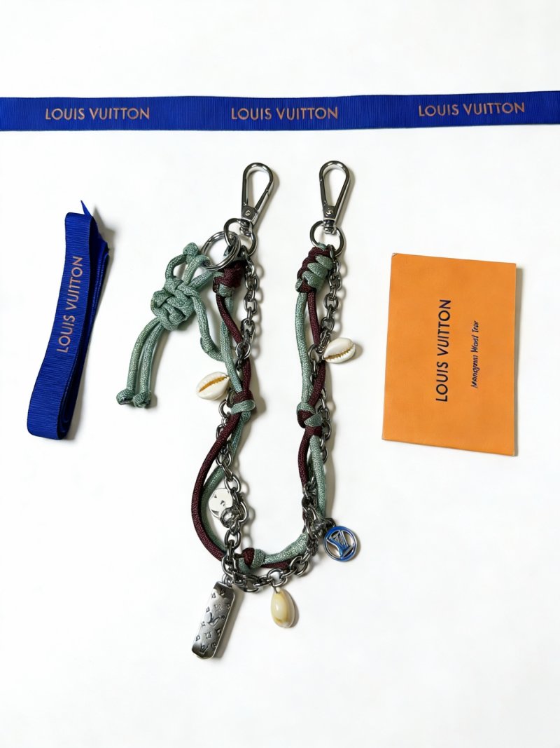 Louis Vuitton Monogram Forest Key Charm Multi-Color Rope Strap view