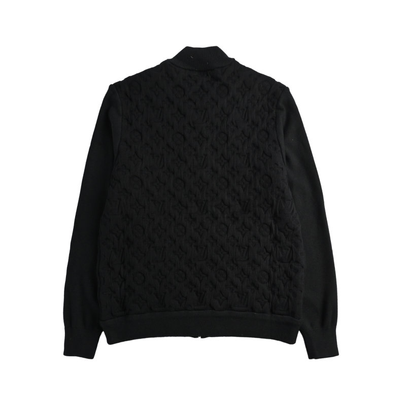 Louis Vuitton Monogram Black Zip Jacket view
