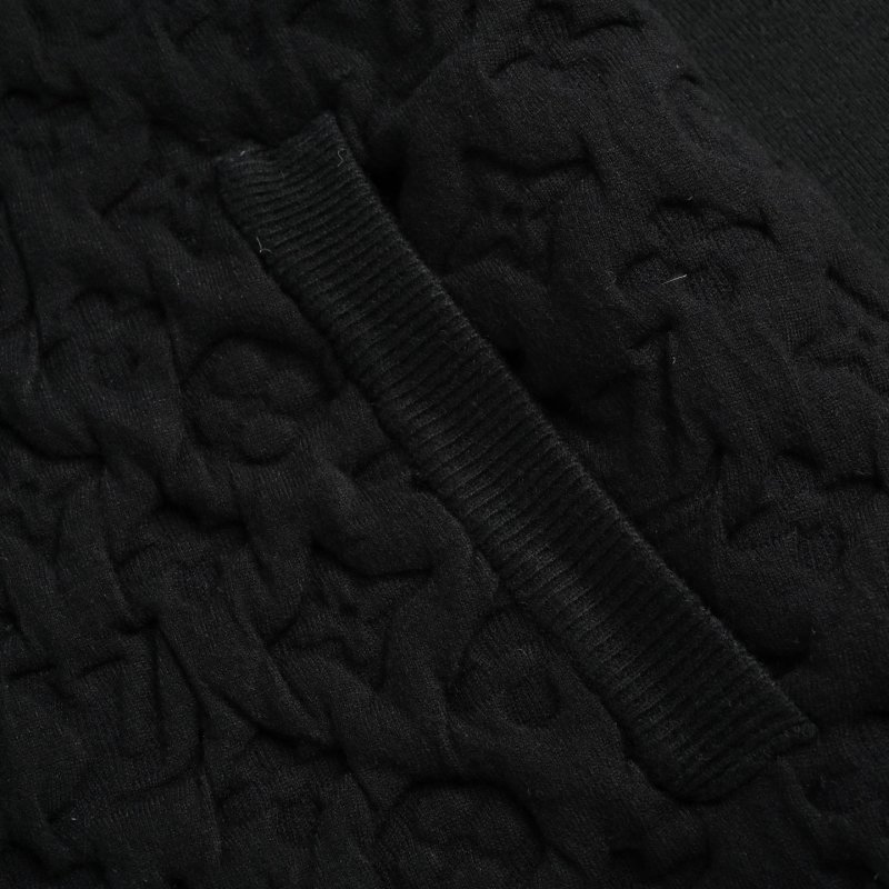 Louis Vuitton Monogram Black Zip Jacket view