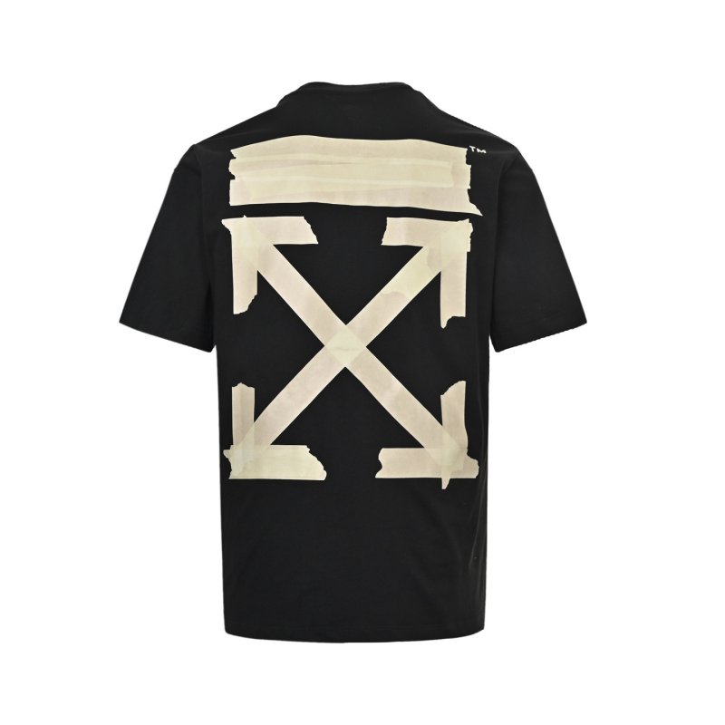 Black Minimalist Short Sleeve T-Shirt view