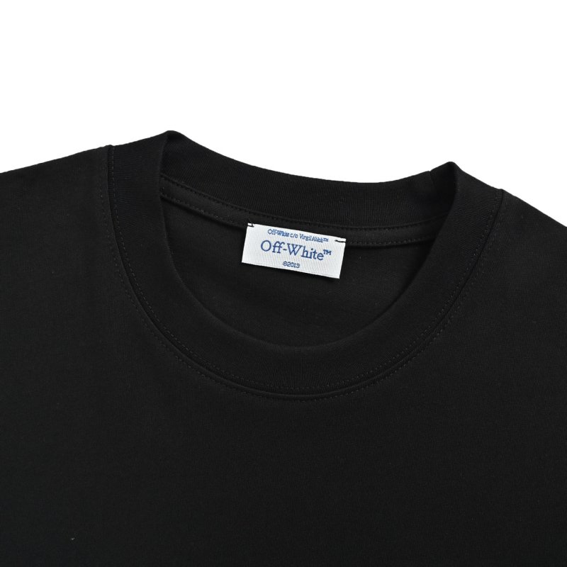 Black Minimalist Short Sleeve T-Shirt view