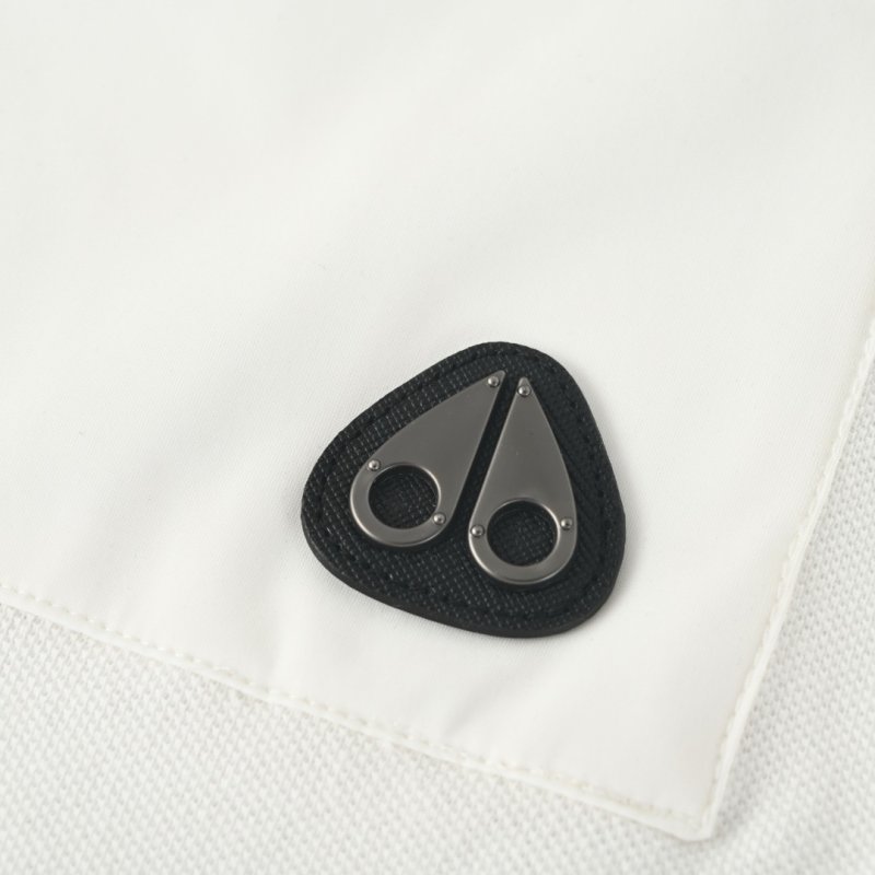 Stone Island White Short-Sleeve Polo Shirt view