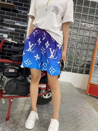 Louis Vuitton Monogram Blue Swim Shorts view 4