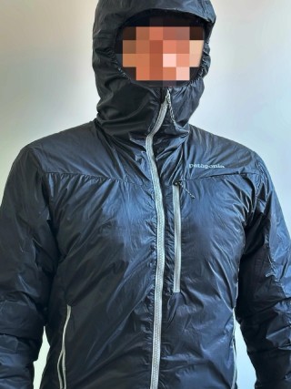 Patagonia Black Hooded Down Puffer Jacket
