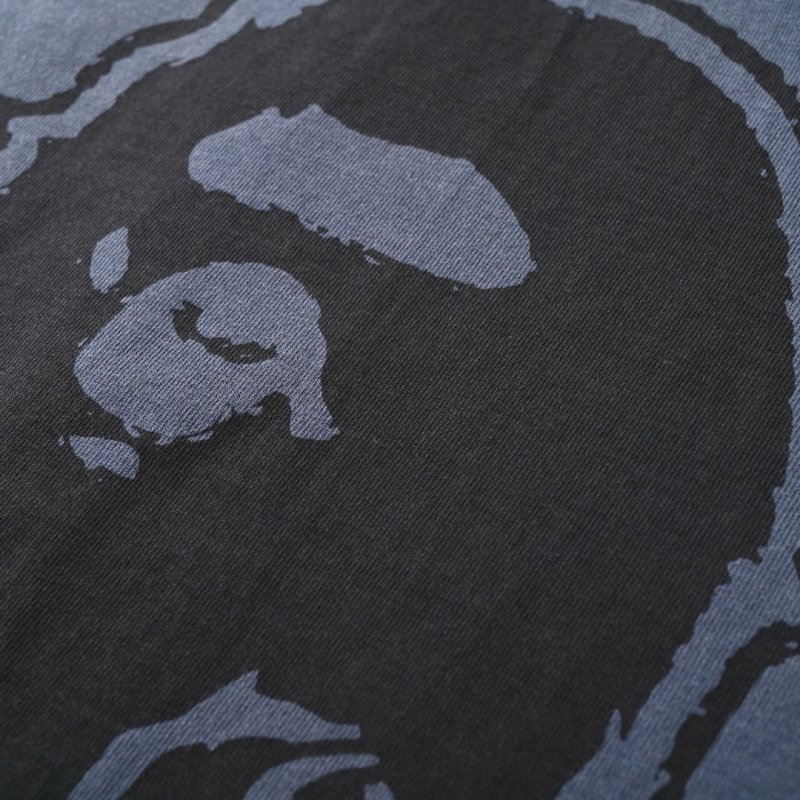 Blue Denim Portrait Graphic T-Shirt view