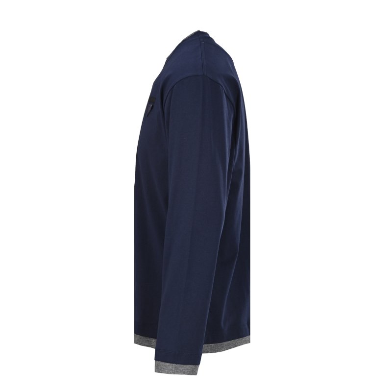 Prada Navy Long Sleeve T-Shirt view
