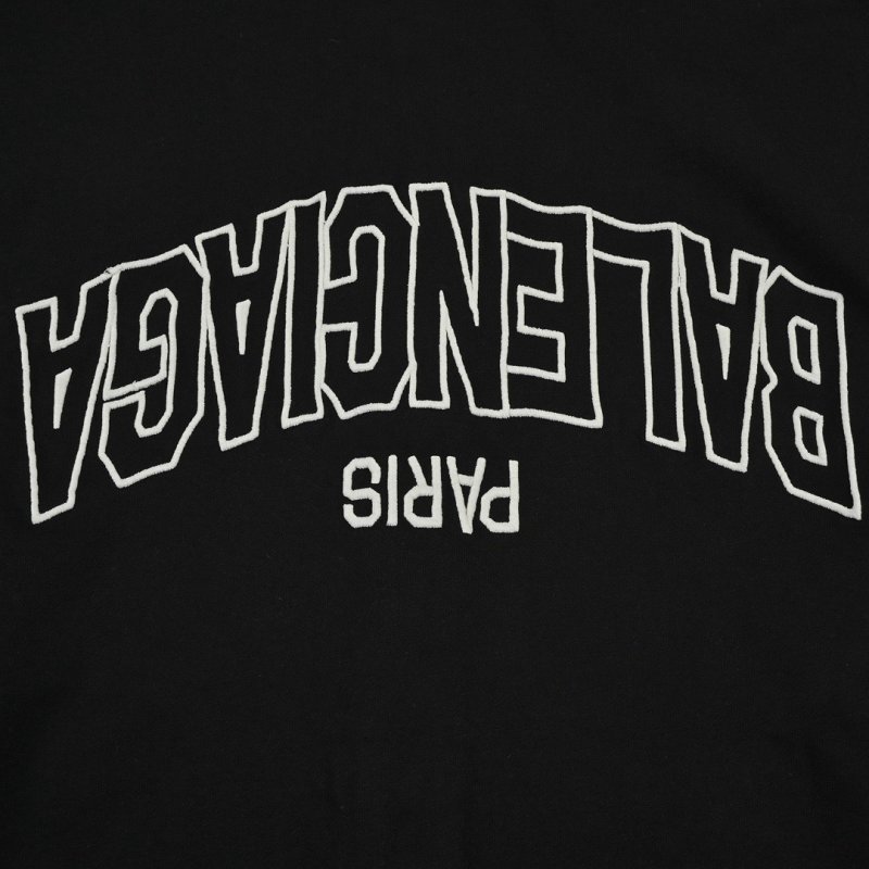 Black Oversized Zip-Up Hoodie Jacket view