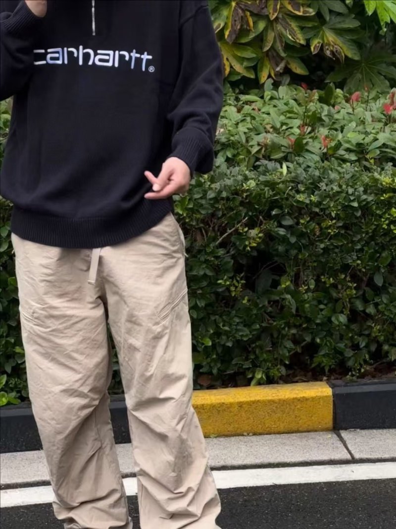 Carhartt Black Logo Hoodie view