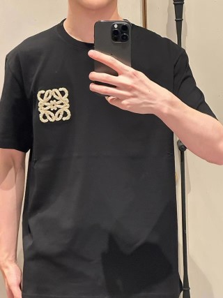 Loewe Anagram Logo Black T-Shirt