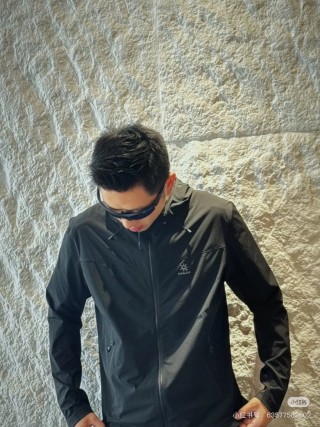 Stone Island Black Windbreaker Jacket view 2