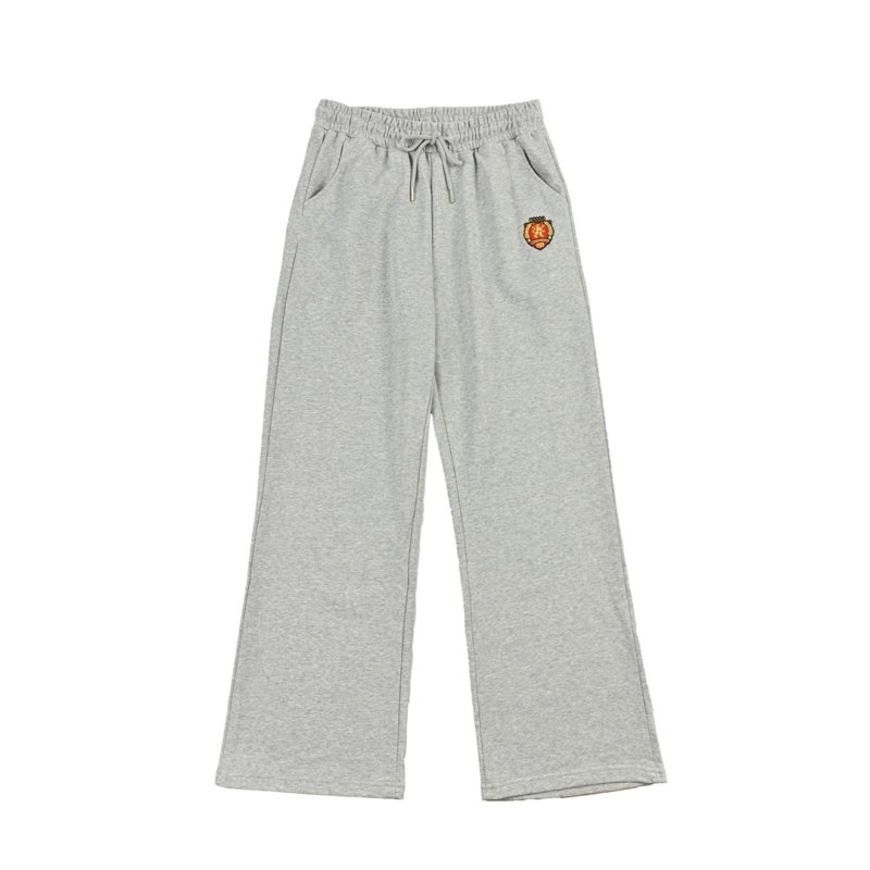Light Grey Embroidered Logo Sweatpants view