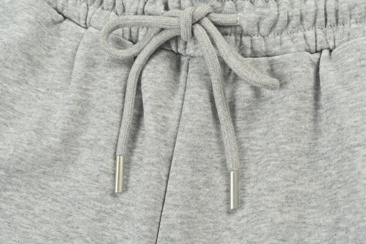 Light Grey Embroidered Logo Sweatpants view