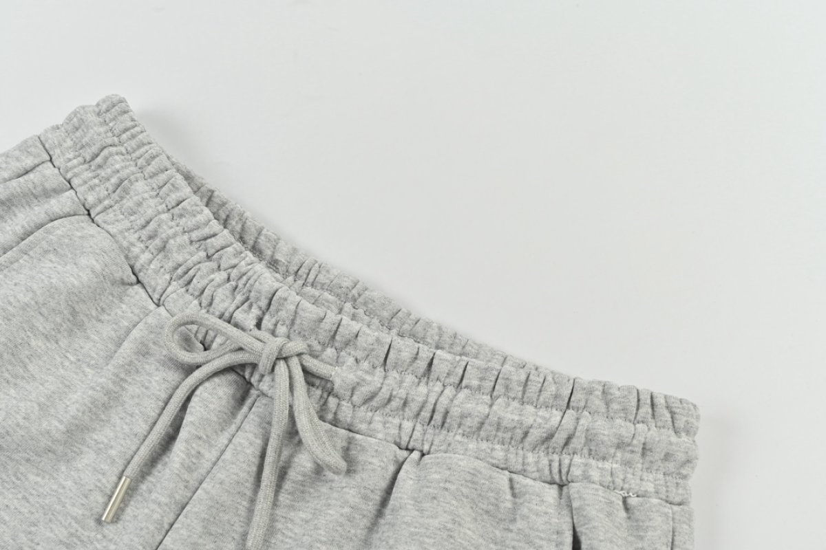 Light Grey Embroidered Logo Sweatpants view