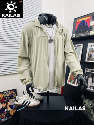 Kailas Lightweight Outdoor Windbreaker Jacket - Cream