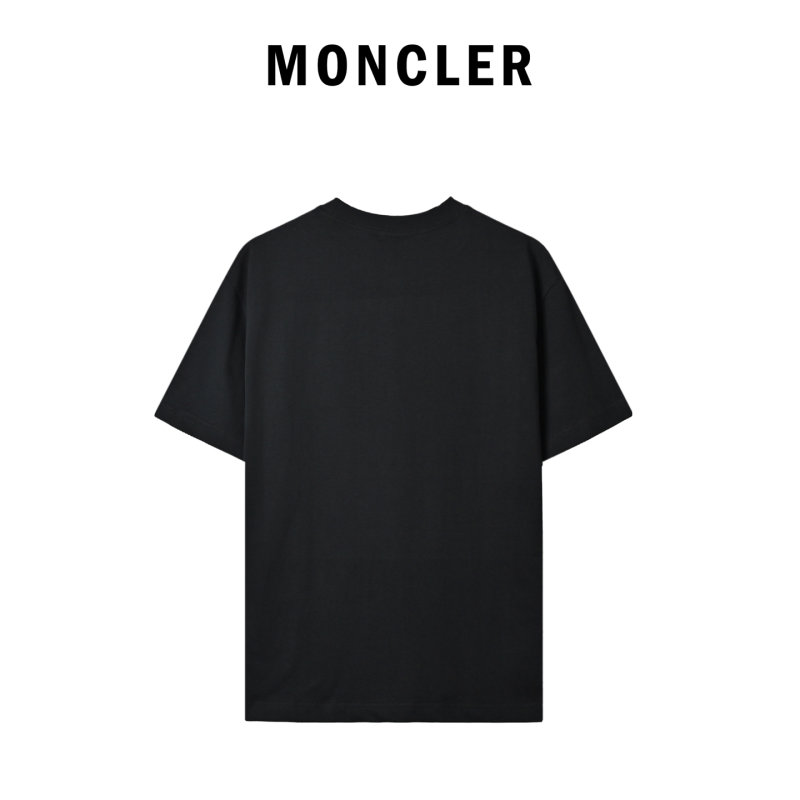 Black Graphic Crew Neck T-Shirt view