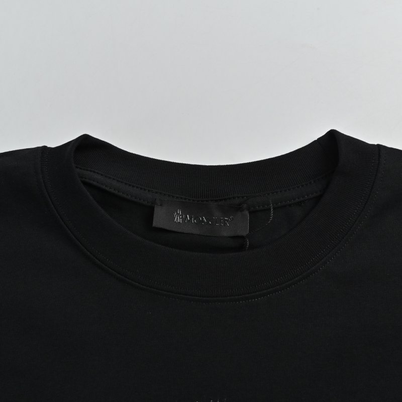 Black Graphic Crew Neck T-Shirt view