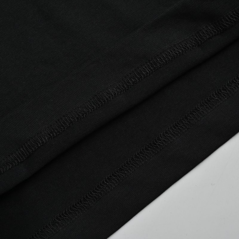 Black Graphic Crew Neck T-Shirt view