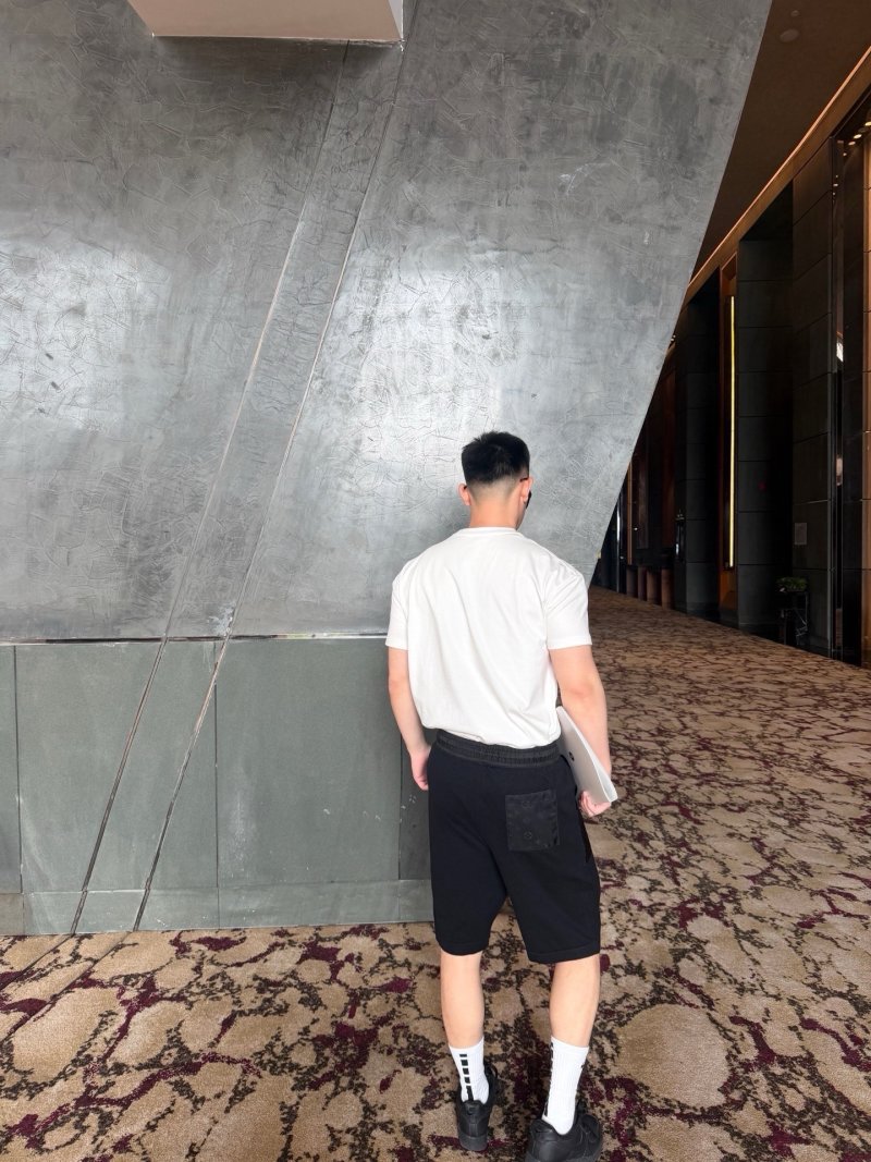 Nike Black Cargo Shorts view