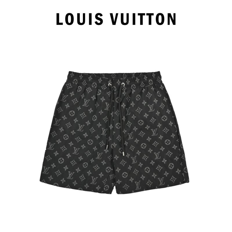 Louis Vuitton Monogram Black Shorts view