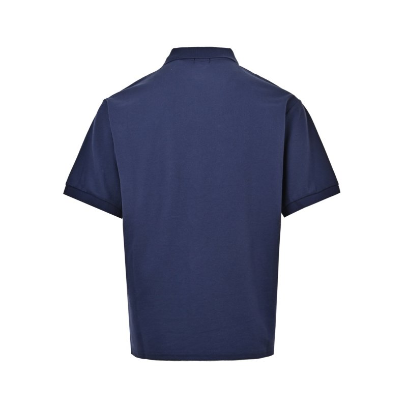 Polo Ralph Lauren Navy Bear Embroidered Polo Shirt view