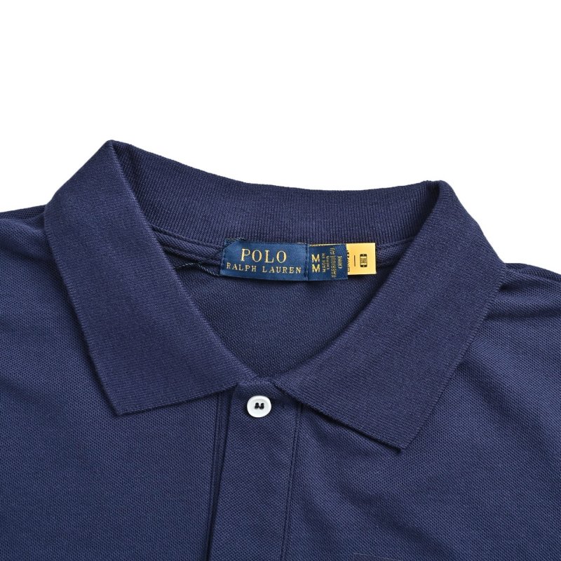 Polo Ralph Lauren Navy Bear Embroidered Polo Shirt view
