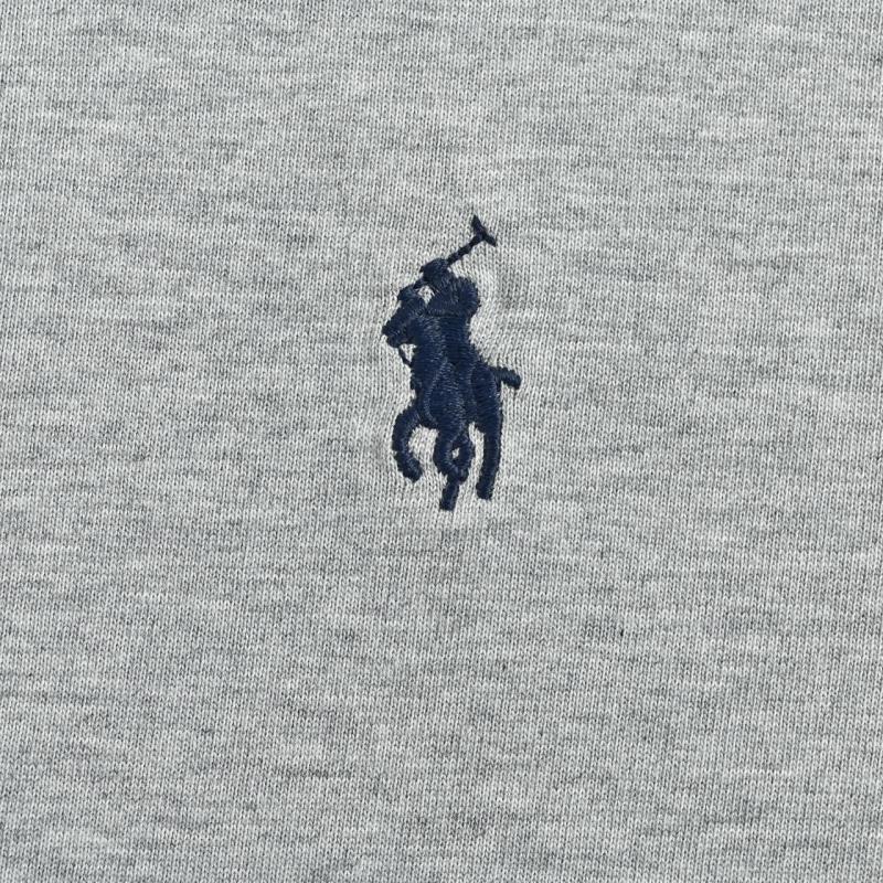 Ralph Lauren Pony Logo Crew Neck Short Sleeve T-Shirt Grey view