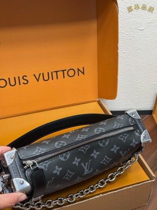 Louis Vuitton Side Trunk East West Black Monogram Shoulder Bag view 2