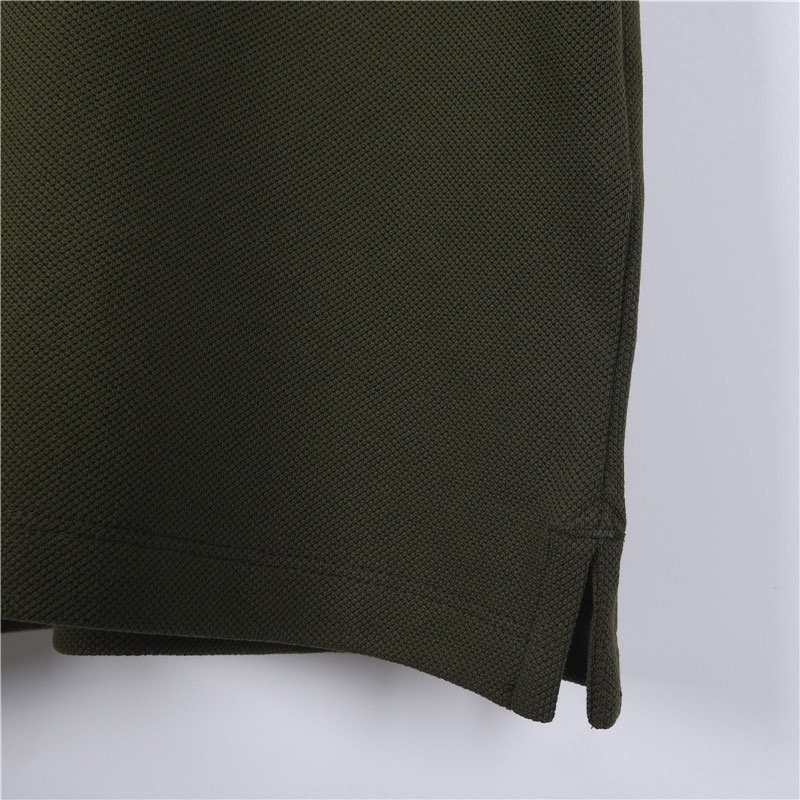 Burberry Olive Green Polo Short Sleeve Shirt view