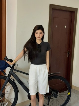 Louis Vuitton Monogram White Shorts view 3