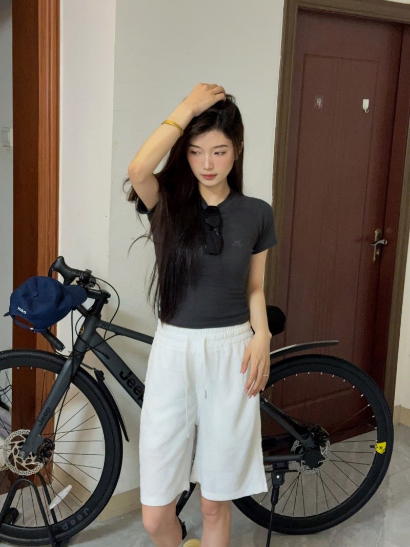 Louis Vuitton Monogram White Shorts view