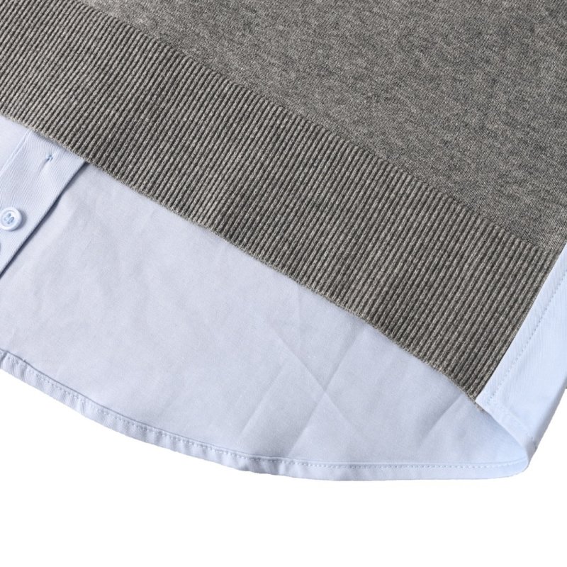 Light Blue Premium Long-Sleeve Button-Up Shirt view
