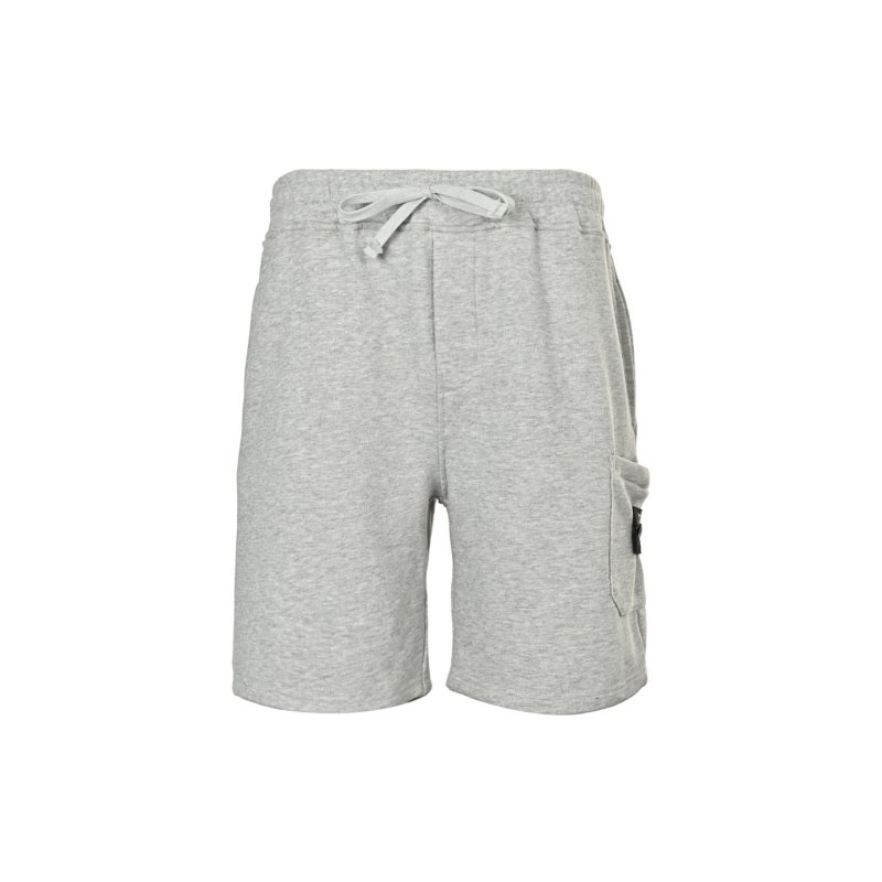 Stone Island Grey Drawstring Shorts view
