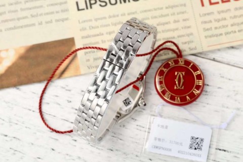 Cartier Panthère Small Silver Steel Watch view 7