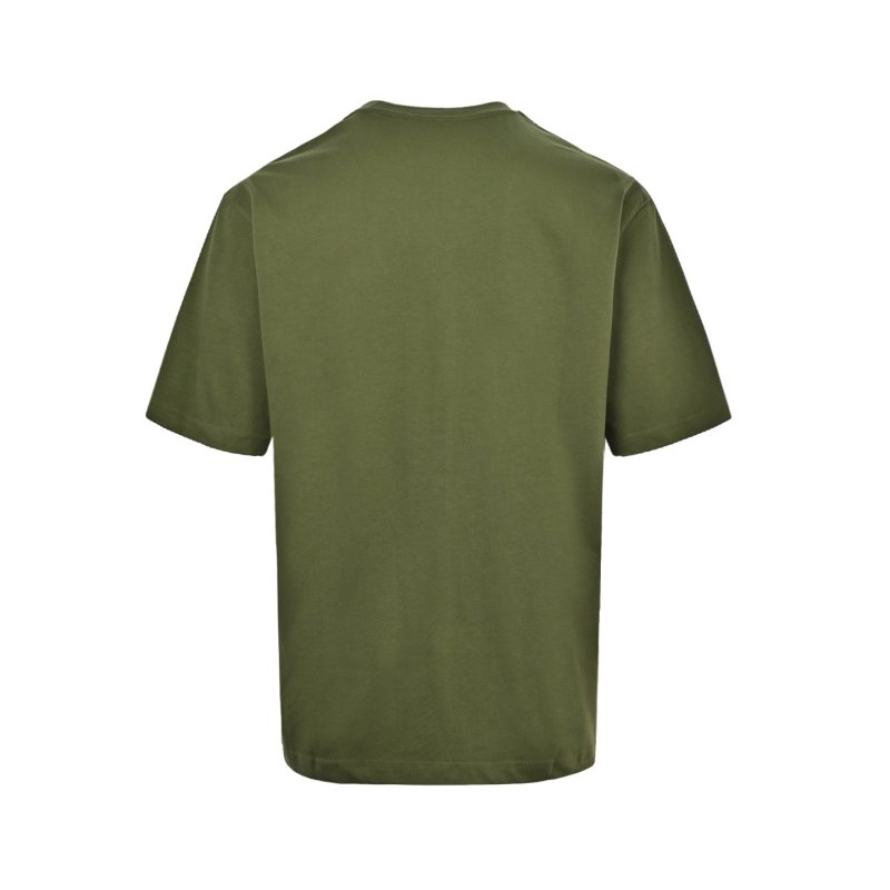 Gucci Logo Graphic Tee Olive Green view