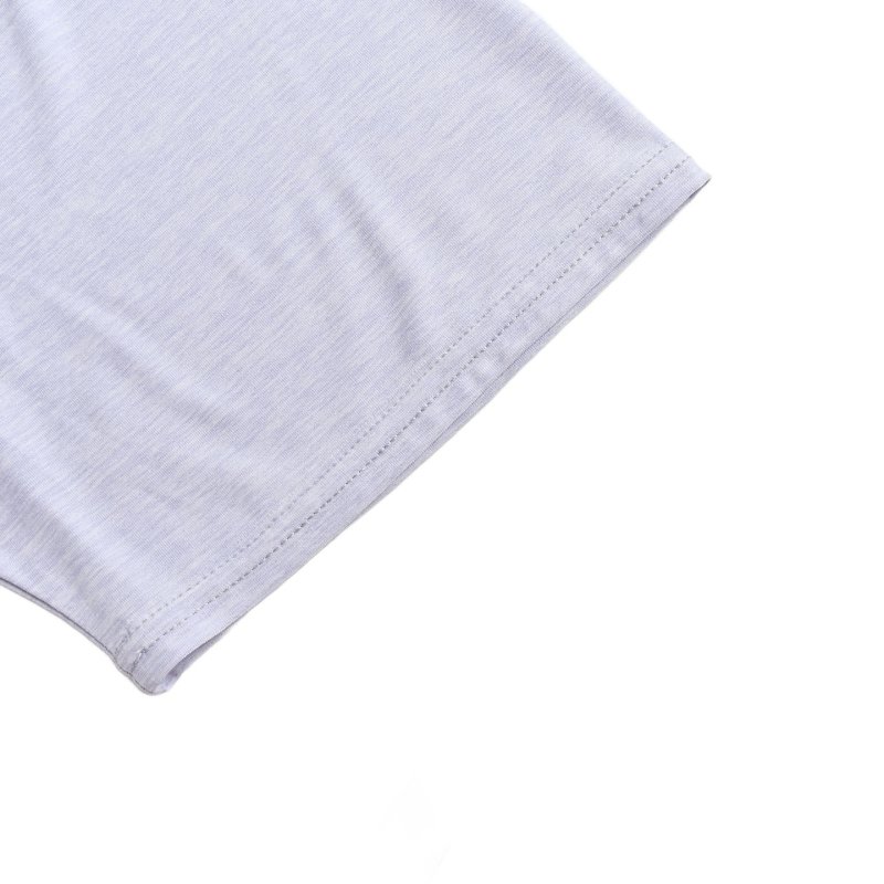 Lavender Embroidered Logo Short Sleeve T-Shirt view