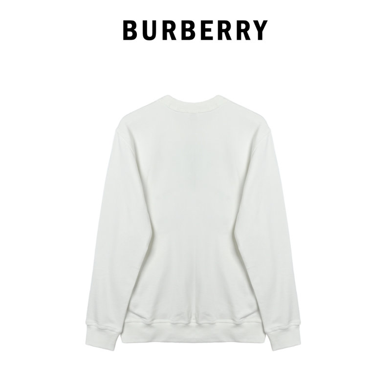 Burberry Plaid Check Sweatshirt White view