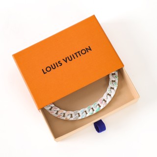 Louis Vuitton Chain Links White Gradient Bracelet view 5