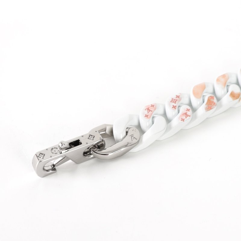 Louis Vuitton Chain Links White Gradient Bracelet view