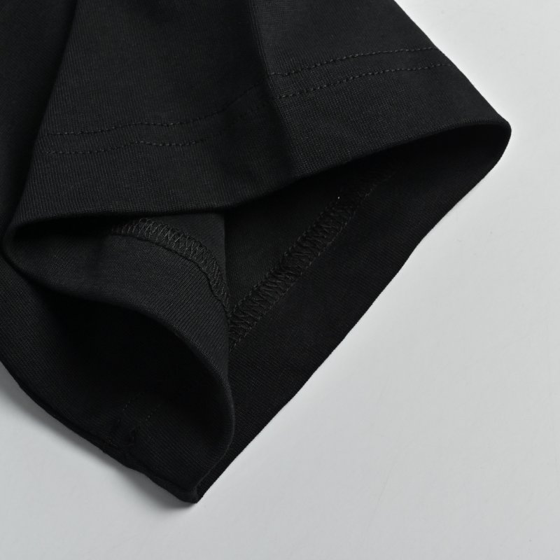 Black Oversized Graphic T-Shirt with Sketch Print view