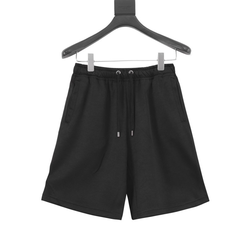 Adidas Black Shorts with White Stripe view