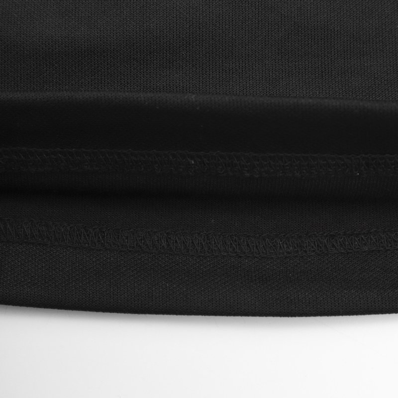 Adidas Black Shorts with White Stripe view