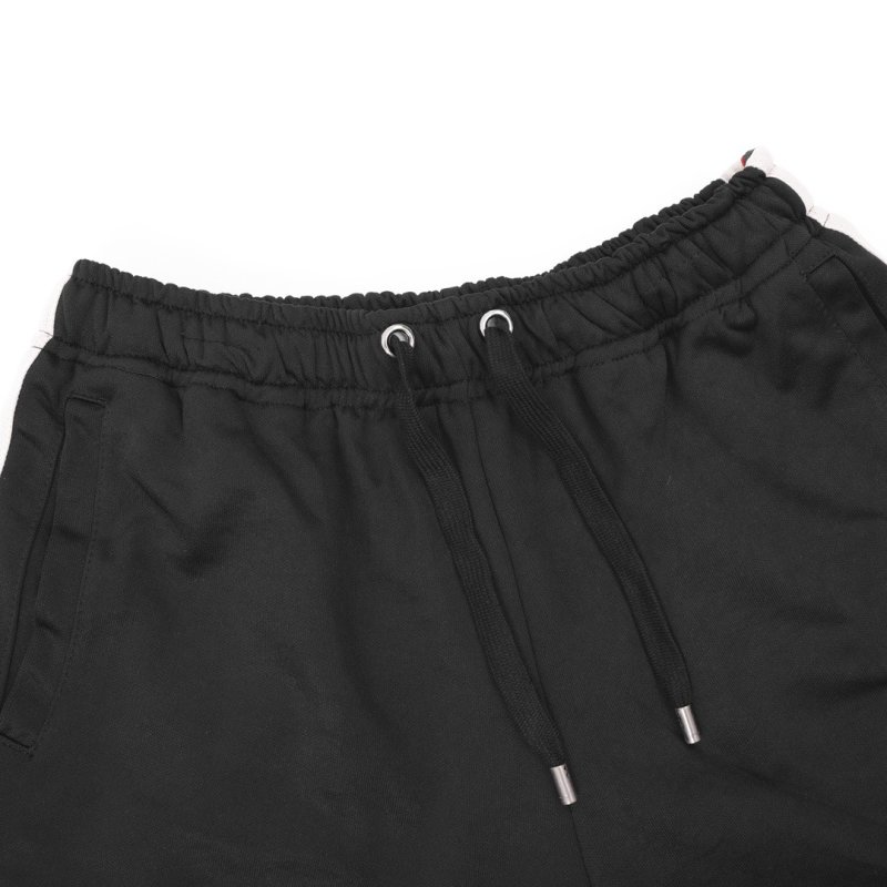 Adidas Black Shorts with White Stripe view