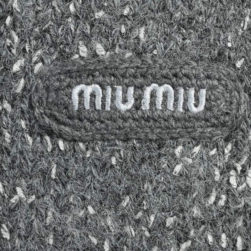 Grey Chunky Knit Cardigan view