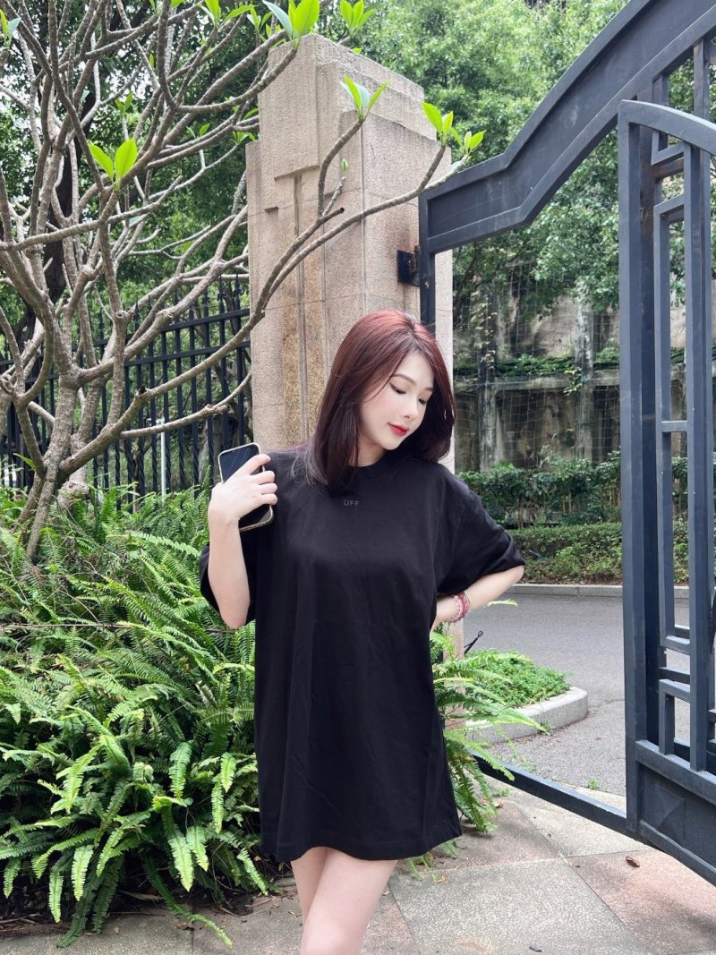 Black Oversized Short Sleeve T-Shirt with Graphic Print view
