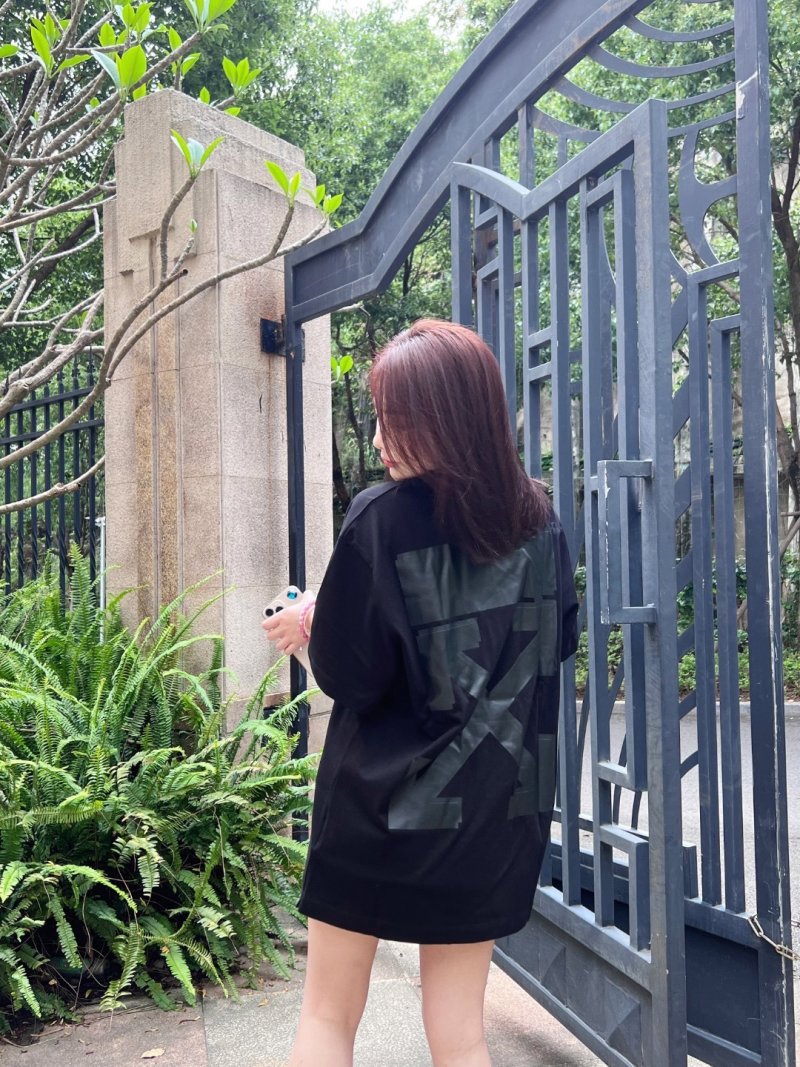 Black Oversized Short Sleeve T-Shirt with Graphic Print view