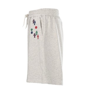 Chrome Hearts Floral Embroidered Pocket Shorts - Oatmeal view 2